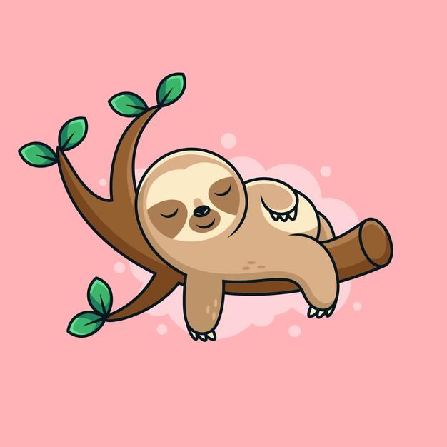 cute sloth wallpapers 0023