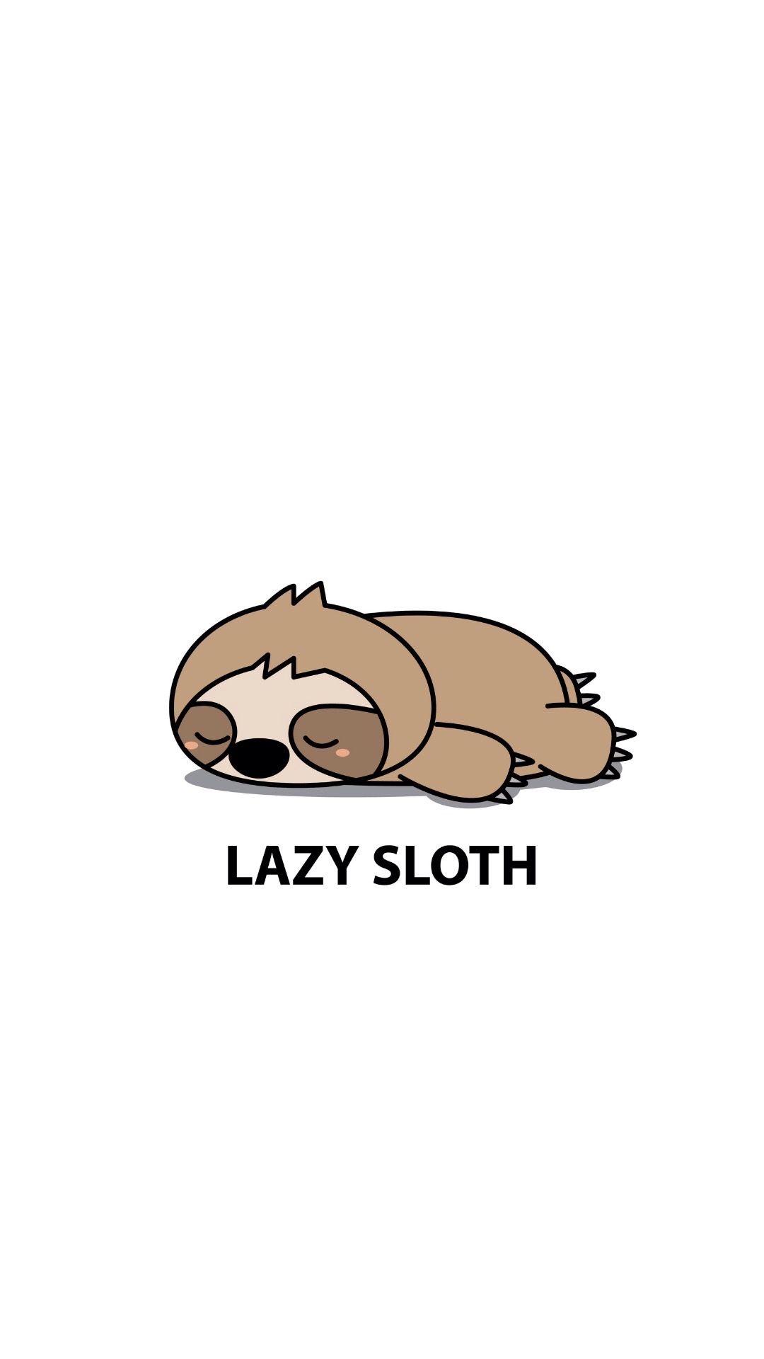 cute sloth wallpapers 0051