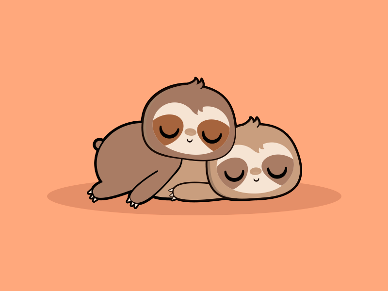 cute sloth wallpapers 0073