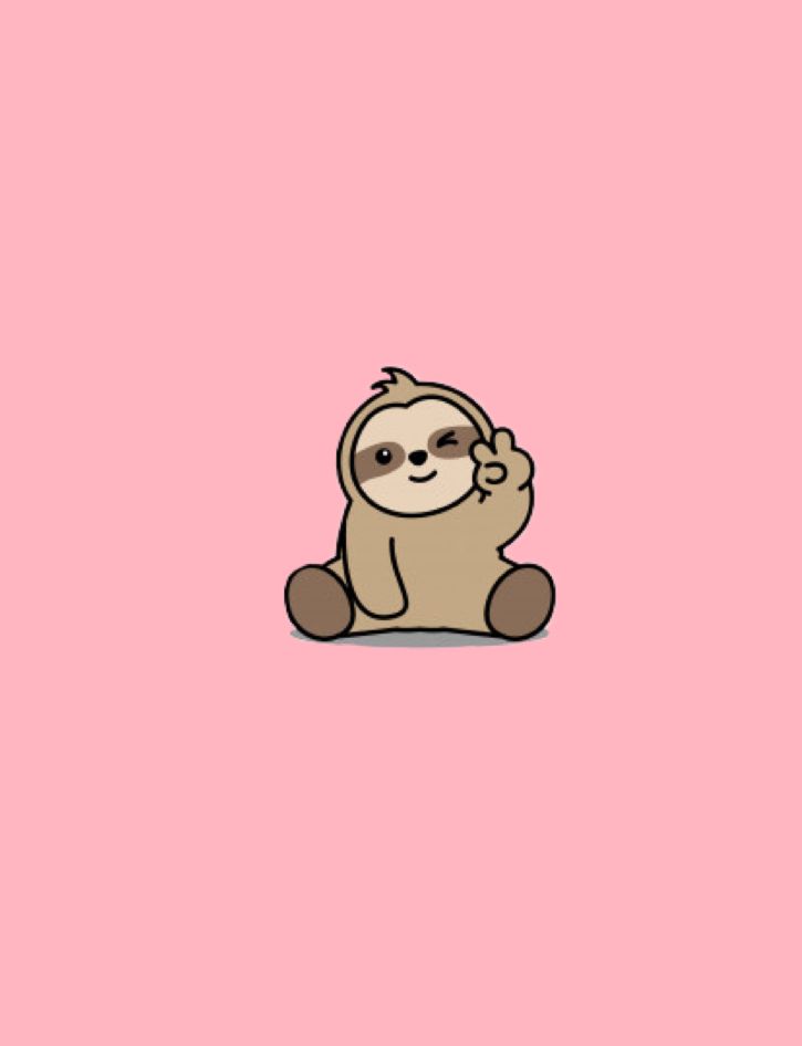 cute sloth wallpapers 0080