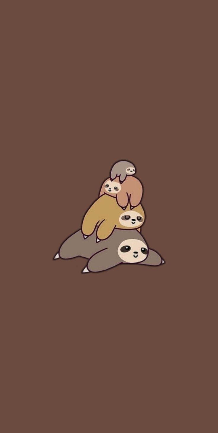 cute sloth wallpapers 0089