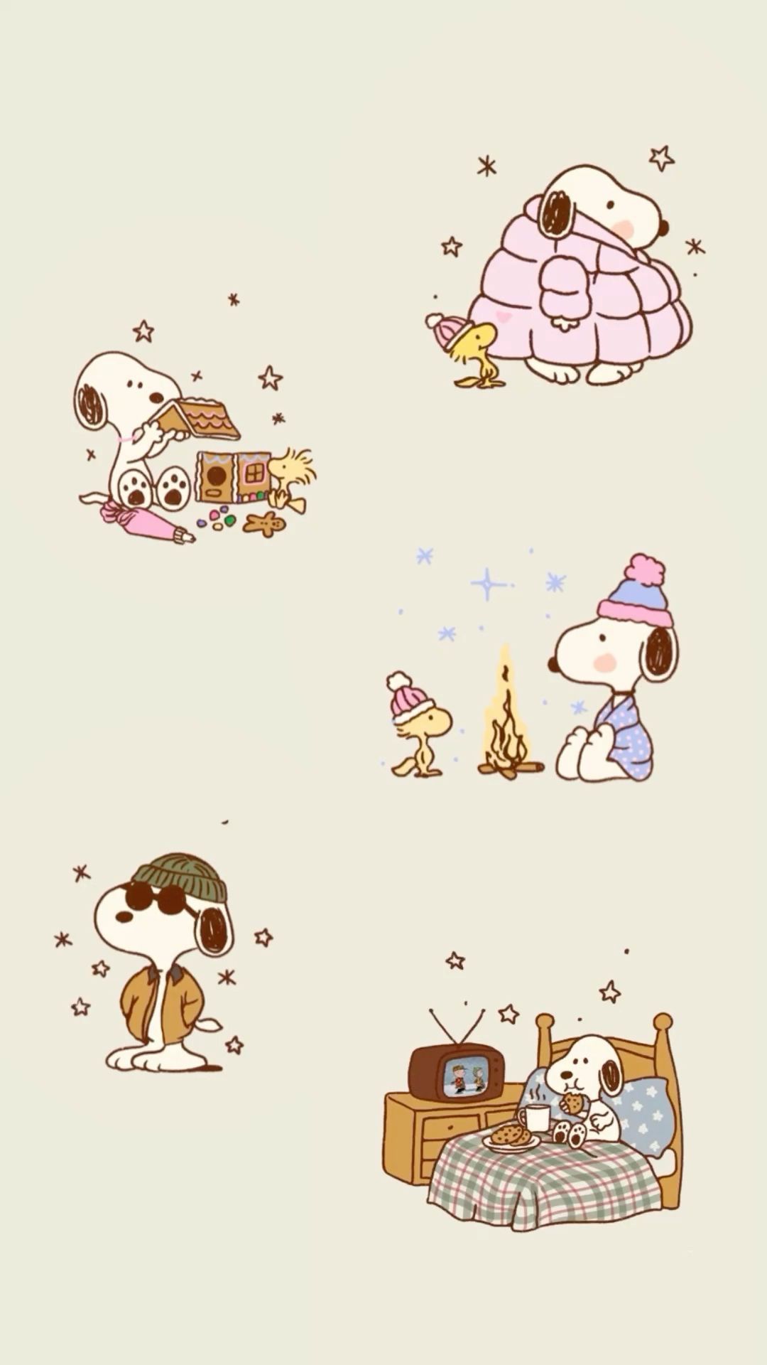 cute Snoopy wallpaper 0021