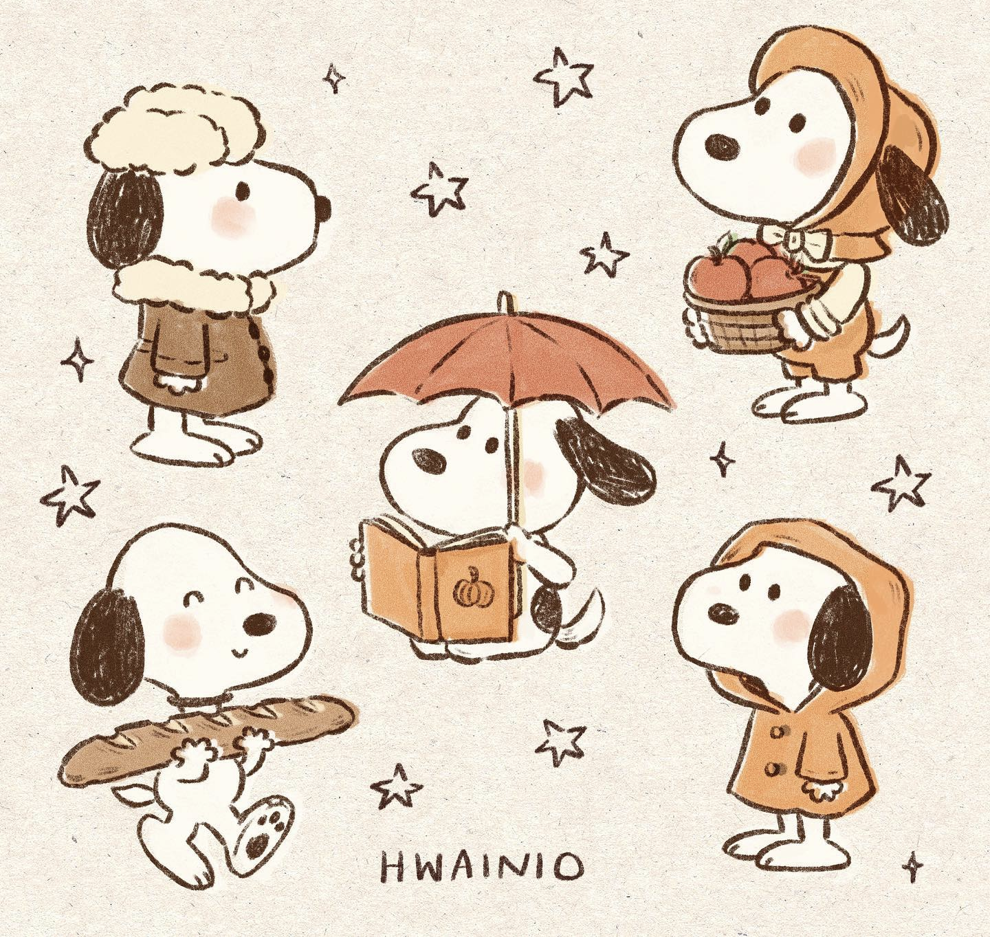 cute Snoopy wallpaper 0034