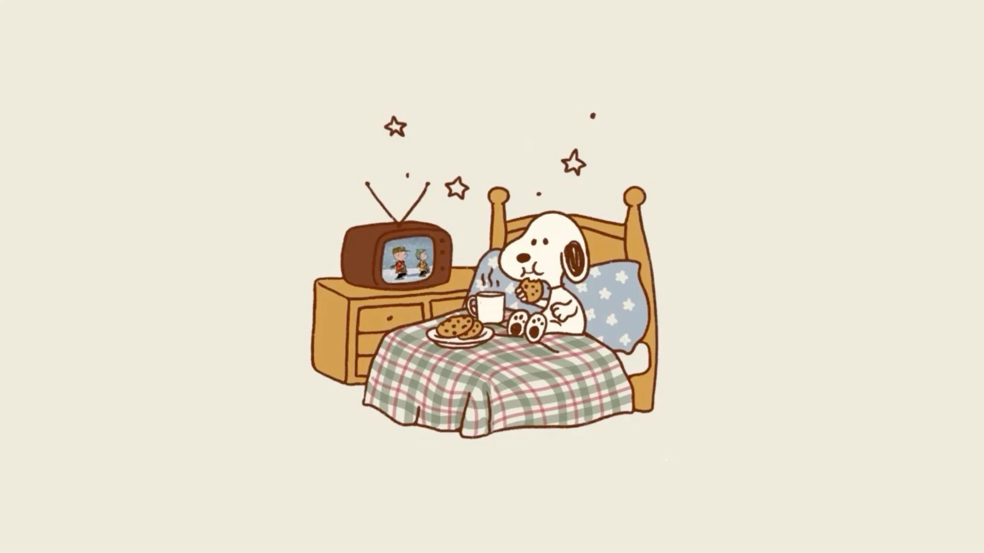 cute Snoopy wallpaper 0043