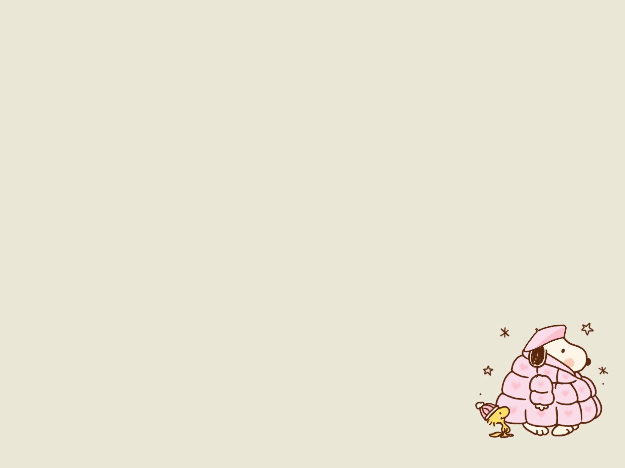 cute Snoopy wallpaper 0055