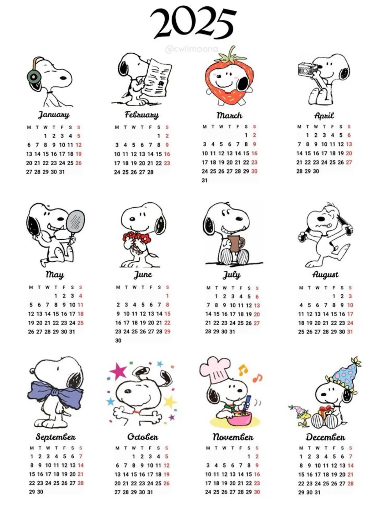 cute Snoopy wallpaper 0063