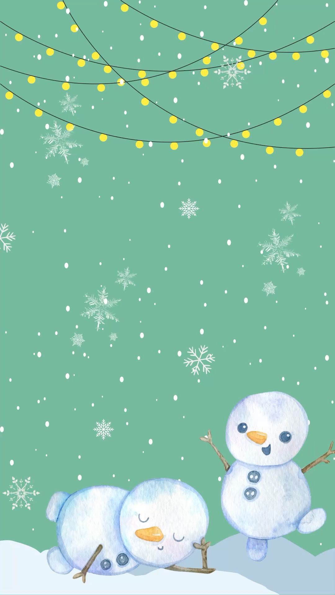 cute Snowman wallpapers for holidays