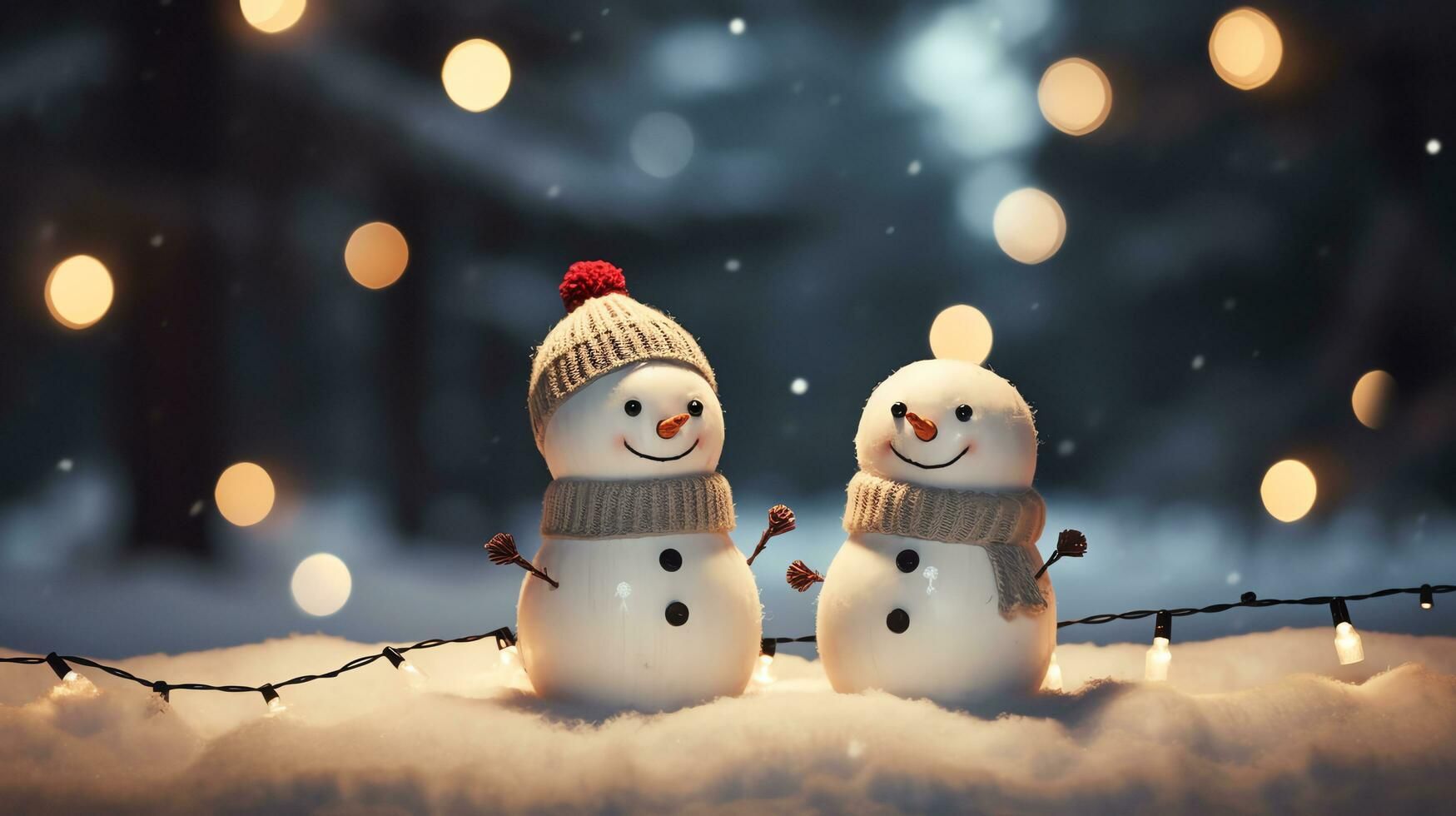 cute Snowman wallpapers 0010