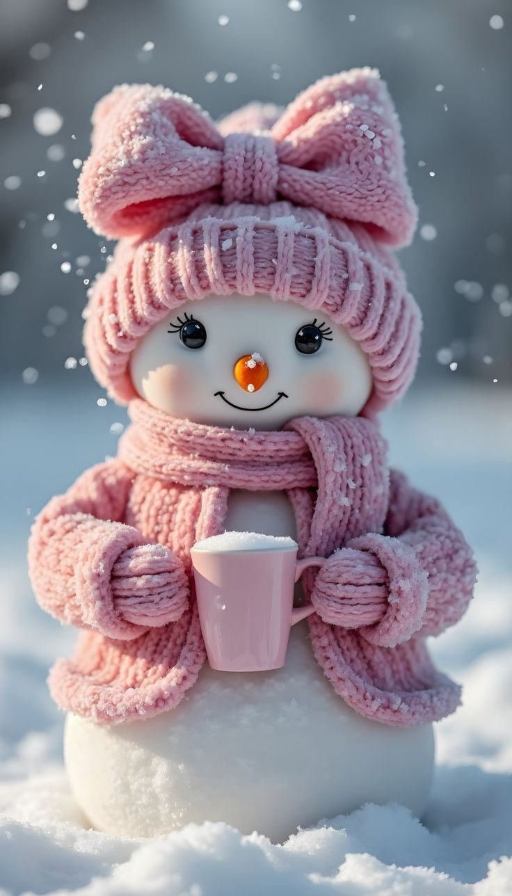 cute Snowman wallpapers 0012