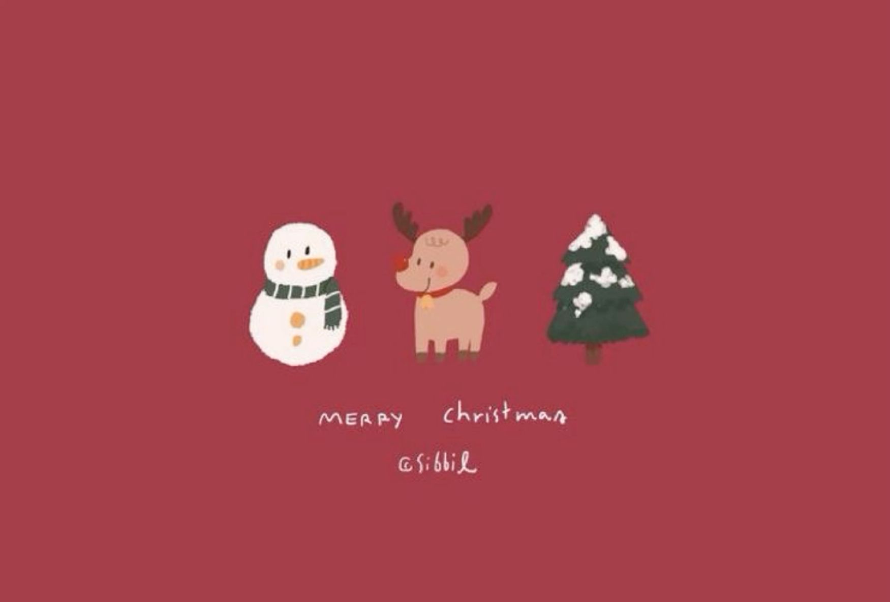 cute Snowman wallpapers 0029