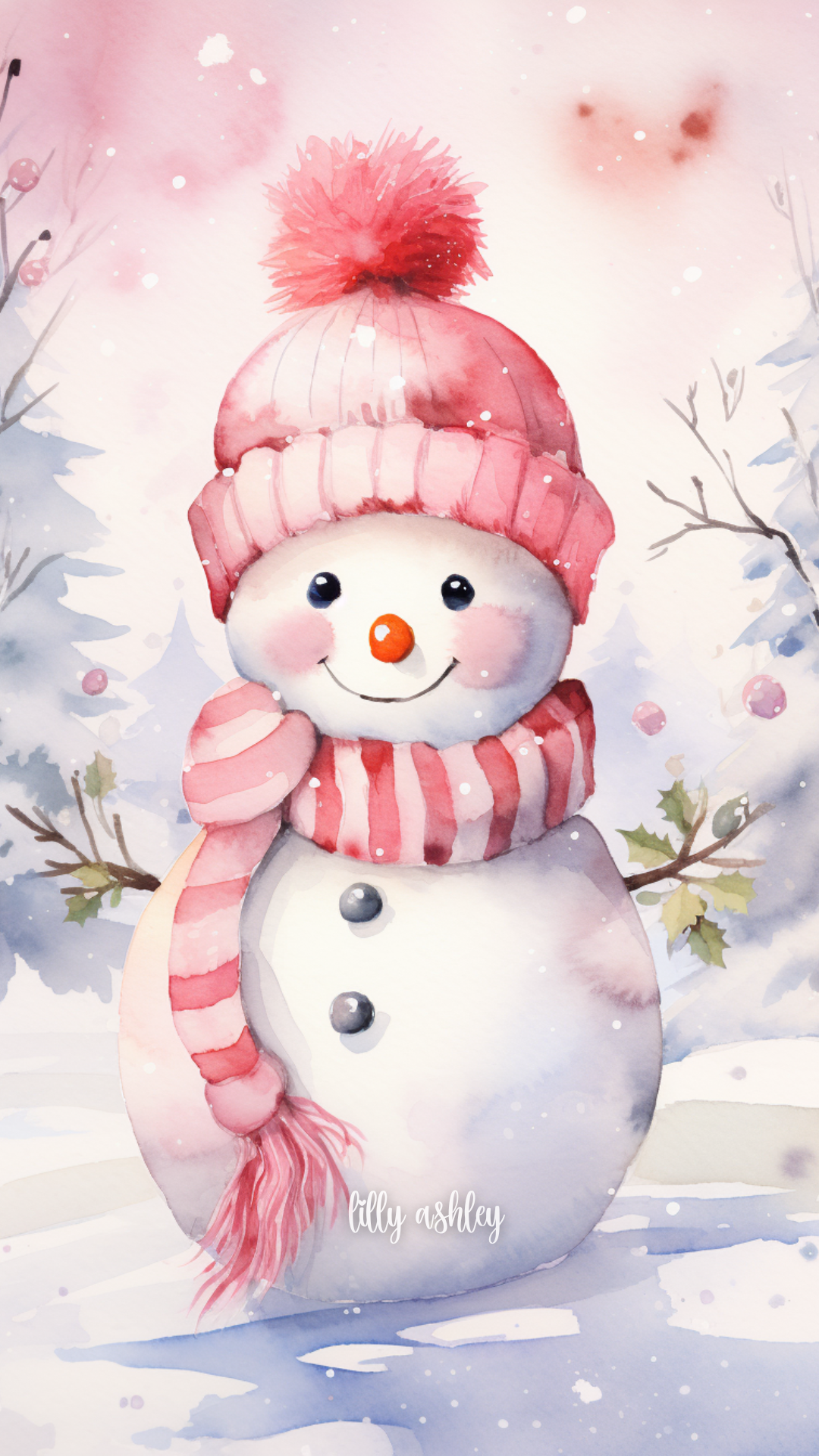 cute Snowman wallpapers 0032