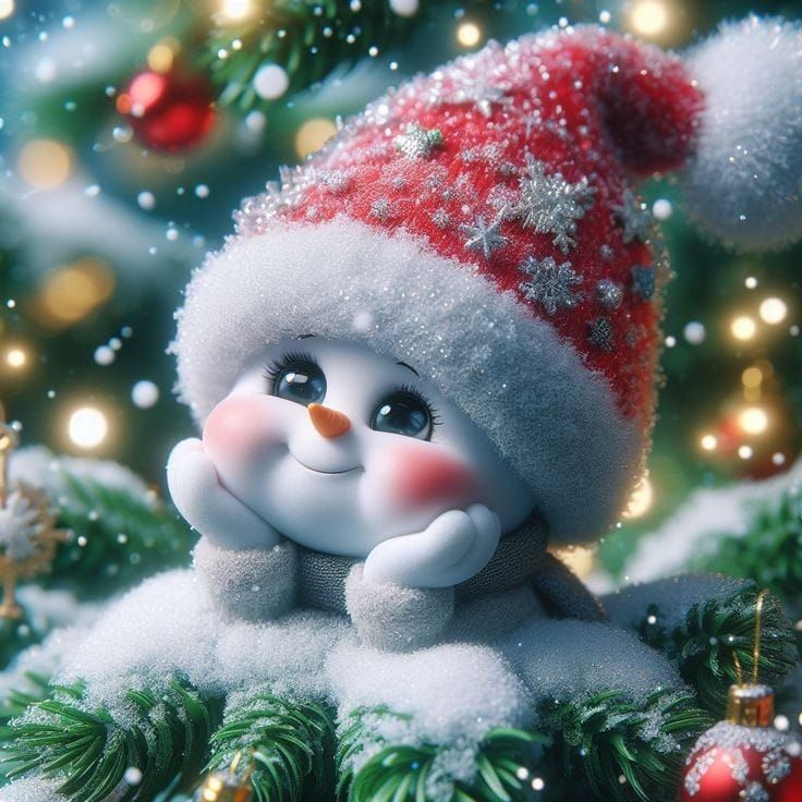 cute Snowman wallpapers 0034