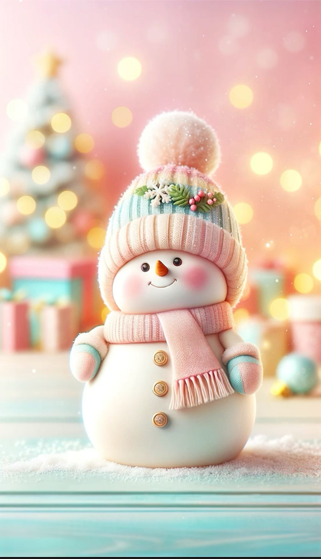 cute Snowman wallpapers 0036