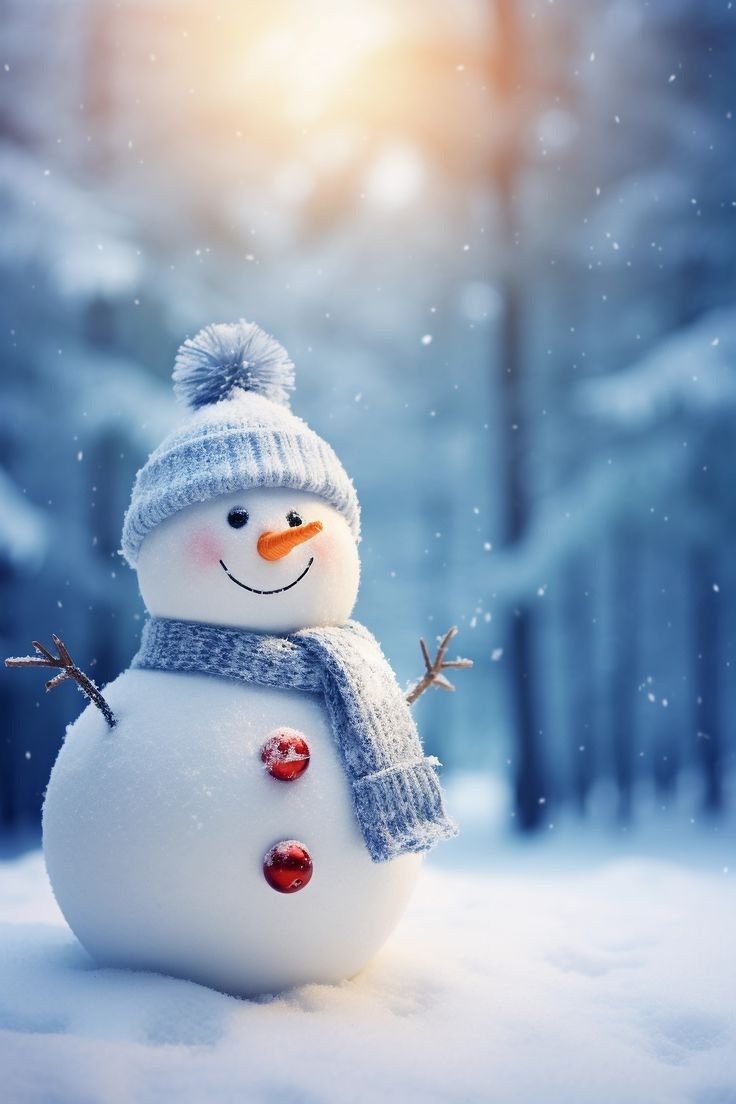 cute Snowman wallpapers 0037