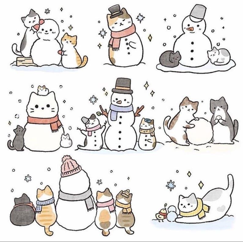 cute Snowman wallpapers 0046