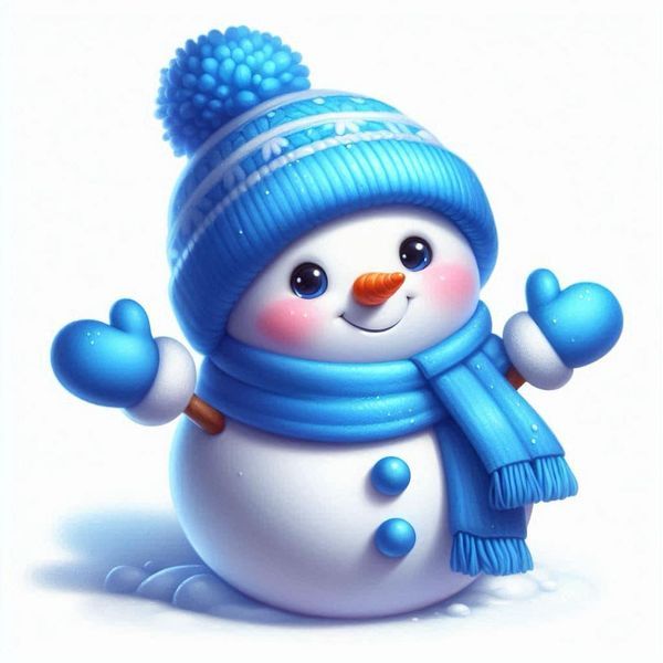 cute Snowman wallpapers 0048