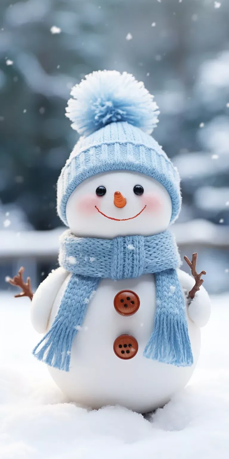 cute Snowman wallpapers 0049