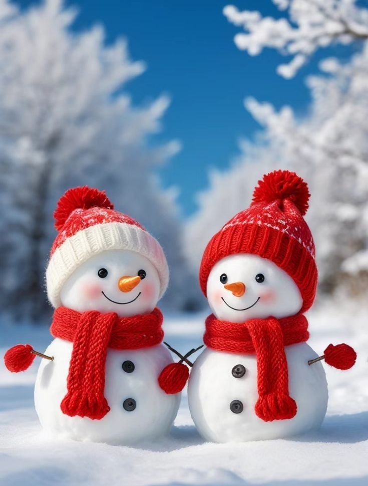 cute Snowman wallpapers 0053