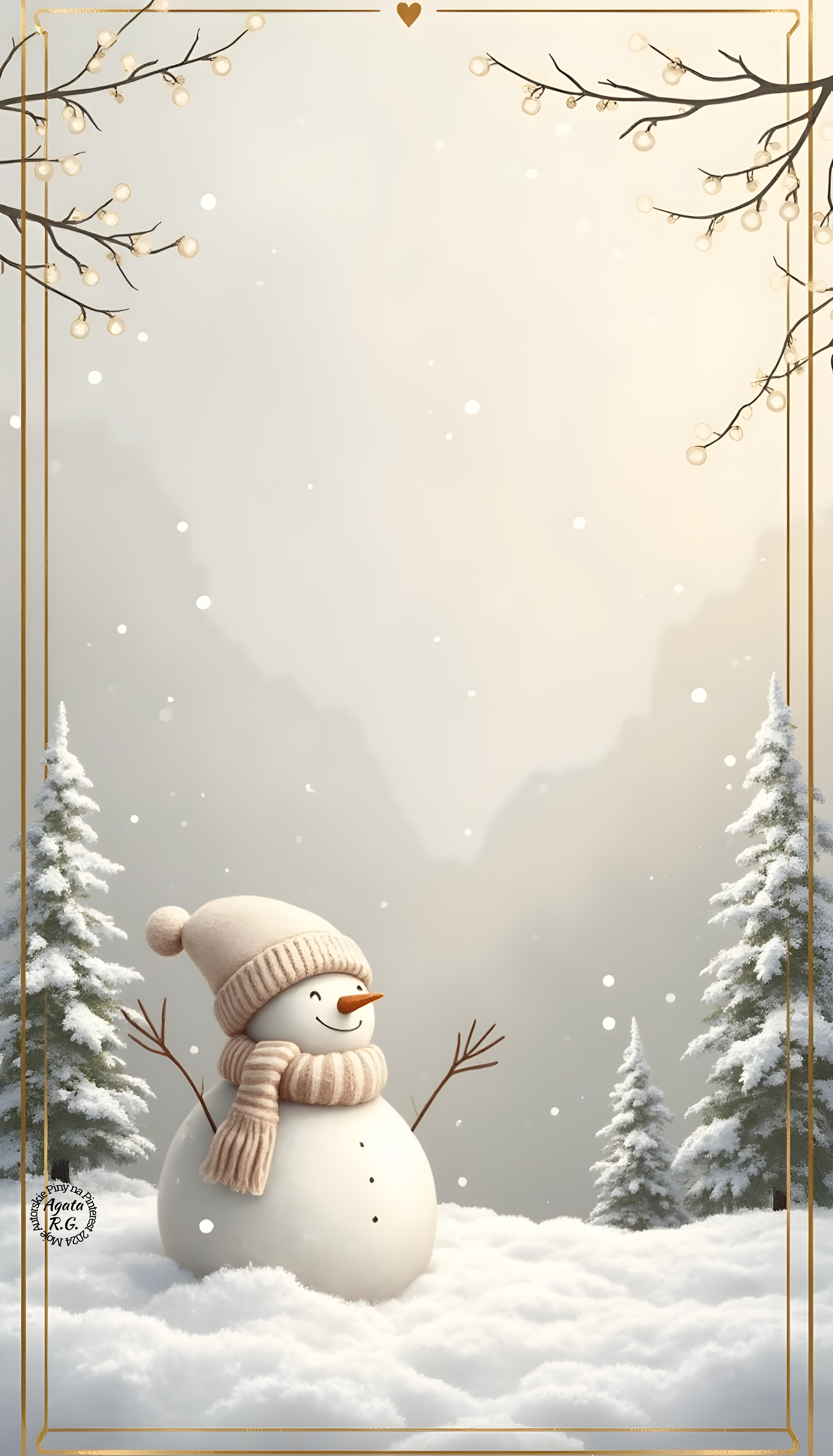 cute Snowman wallpapers 0055