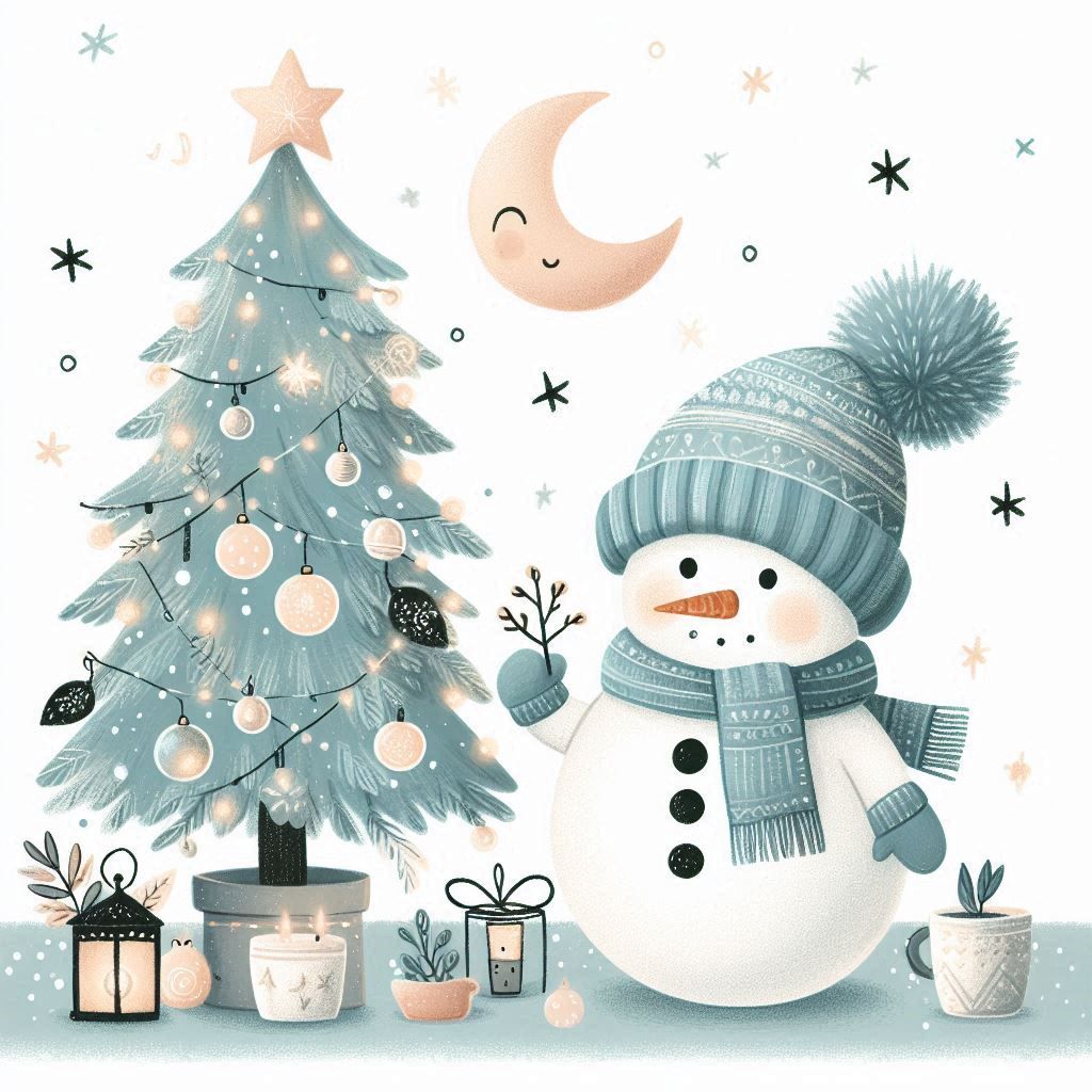 cute Snowman wallpapers 0058