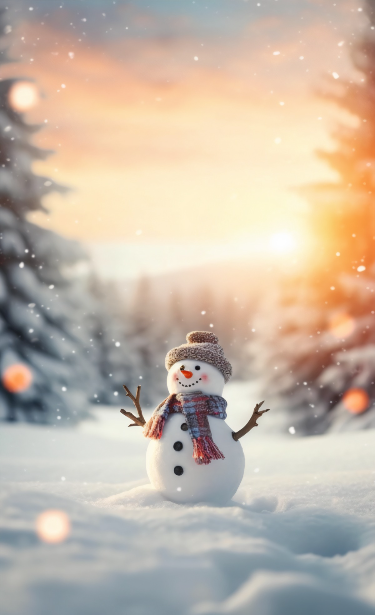 cute Snowman wallpapers 0061