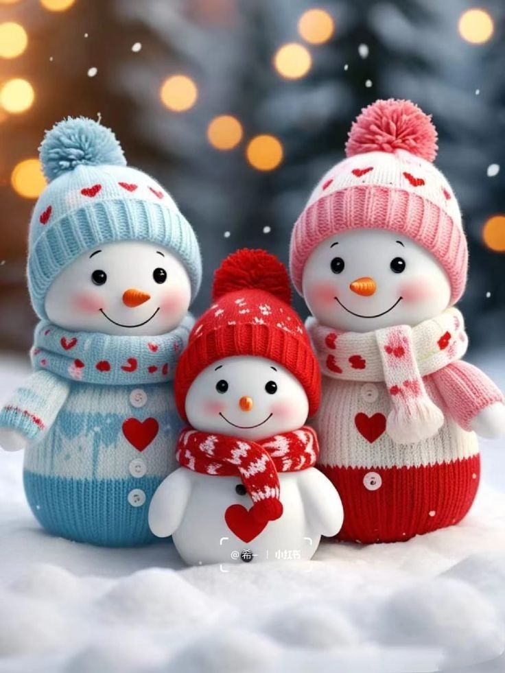 cute Snowman wallpapers 0064