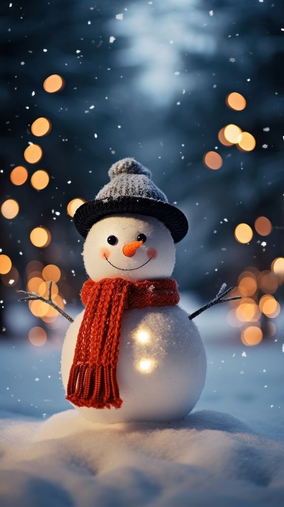 cute Snowman wallpapers 0068