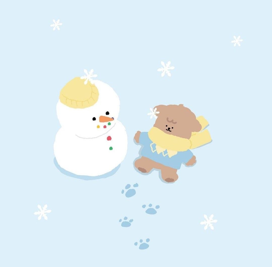 cute Snowman wallpapers 0071