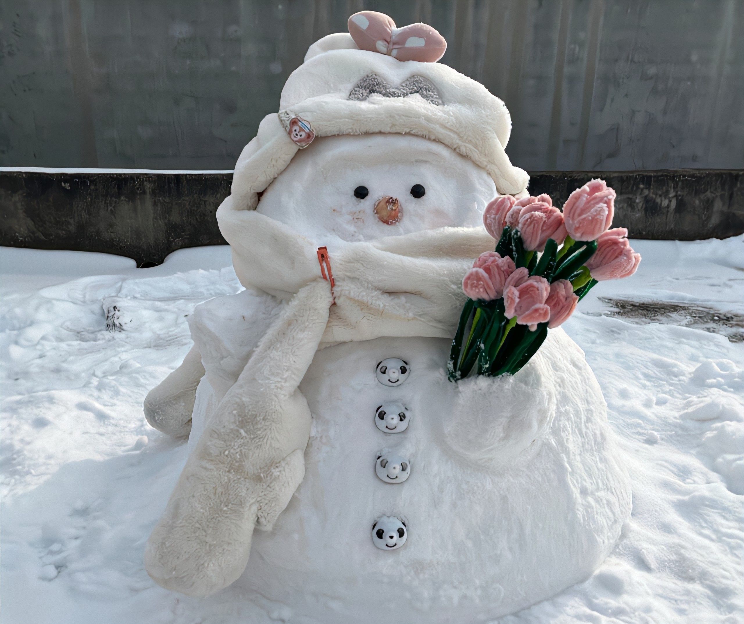 cute Snowman wallpapers 0081