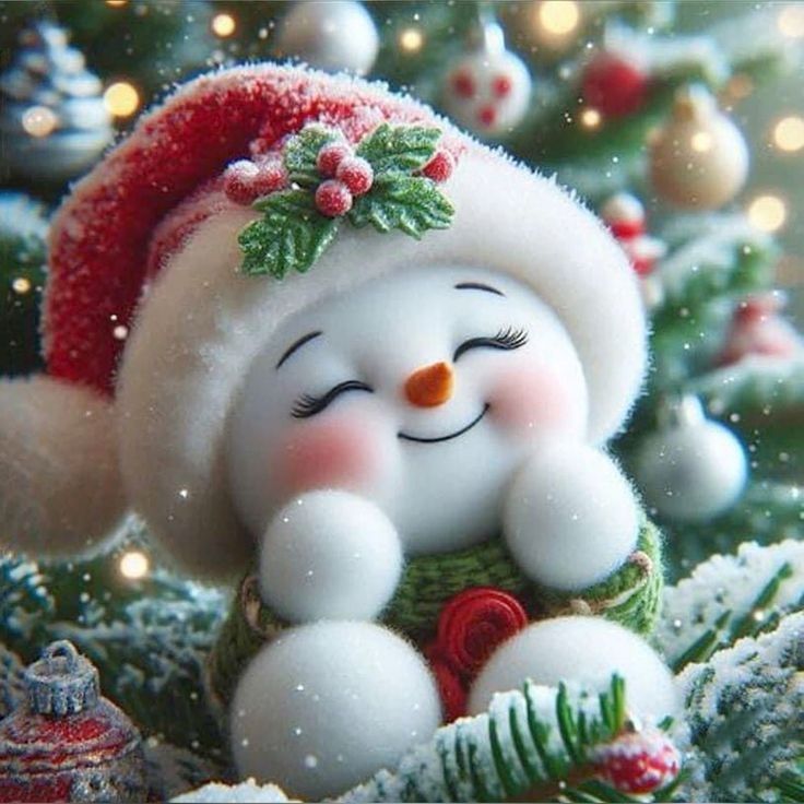 cute Snowman wallpapers 0090