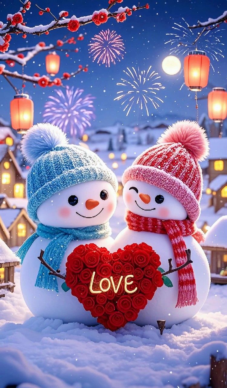 cute Snowman wallpapers 0097