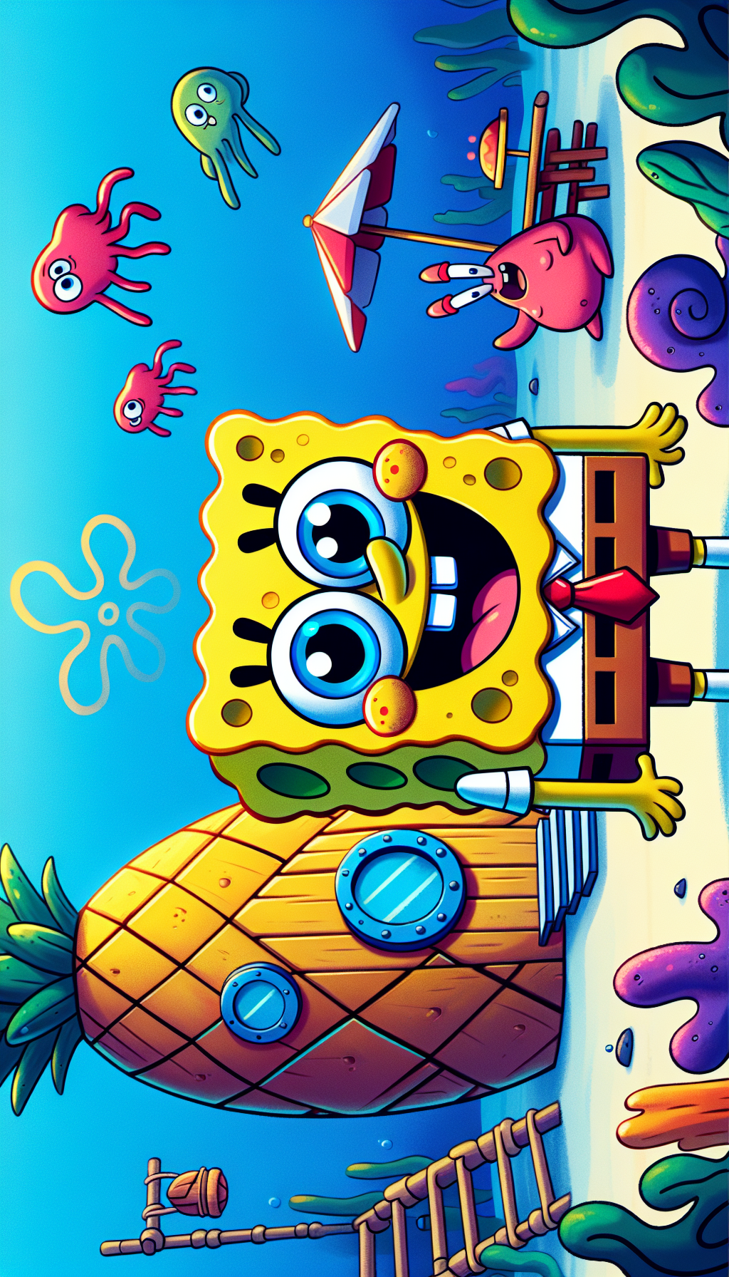 cute Spongebob wallpapers 0034