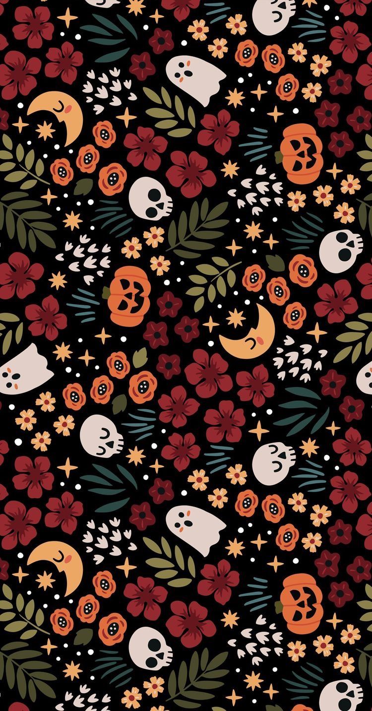 cute spooky wallpaper designs