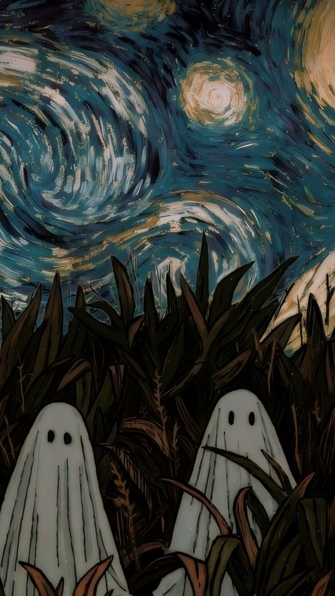 cute spooky wallpaper iphone