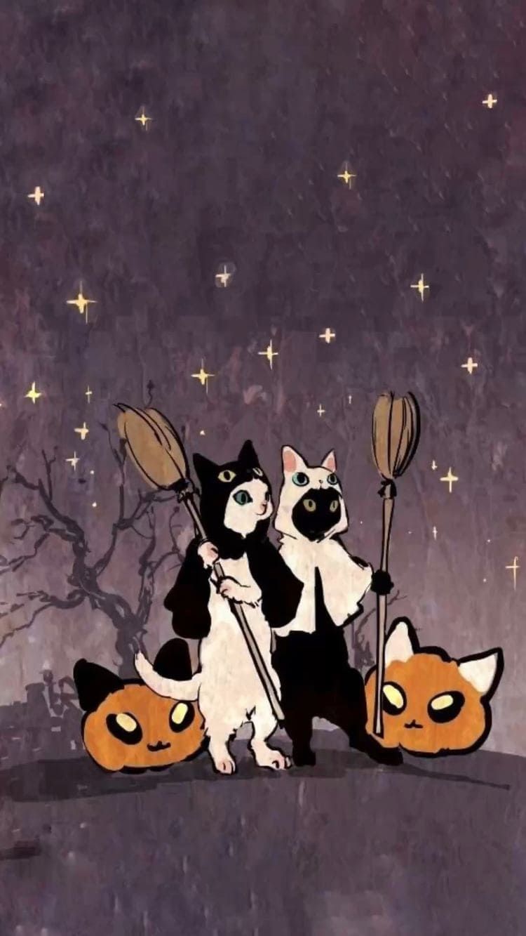 cute spooky wallpaper 0041