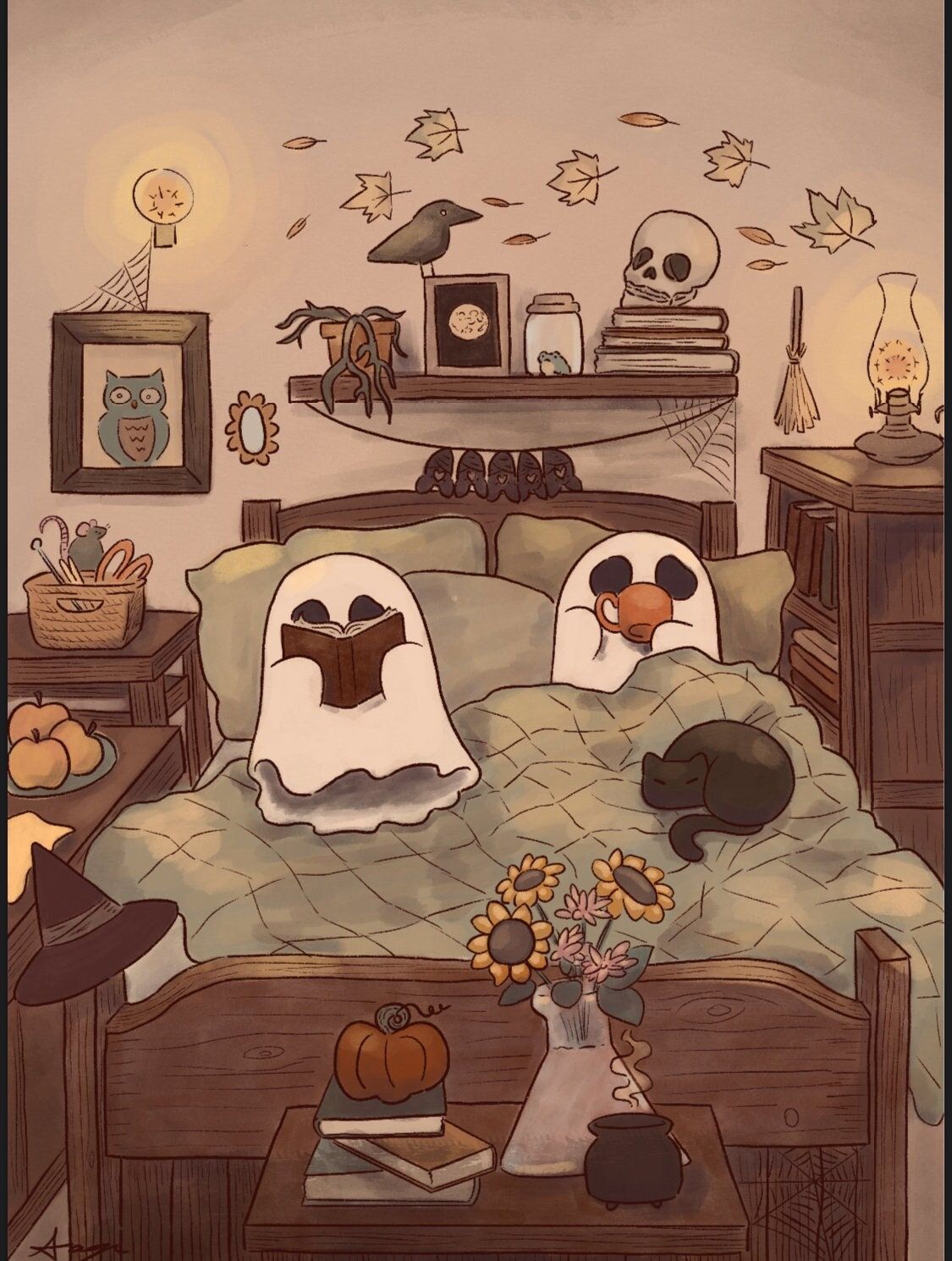 cute spooky wallpaper 0055