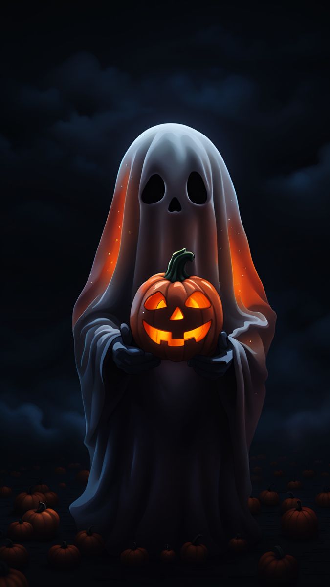 cute spooky wallpaper 0089