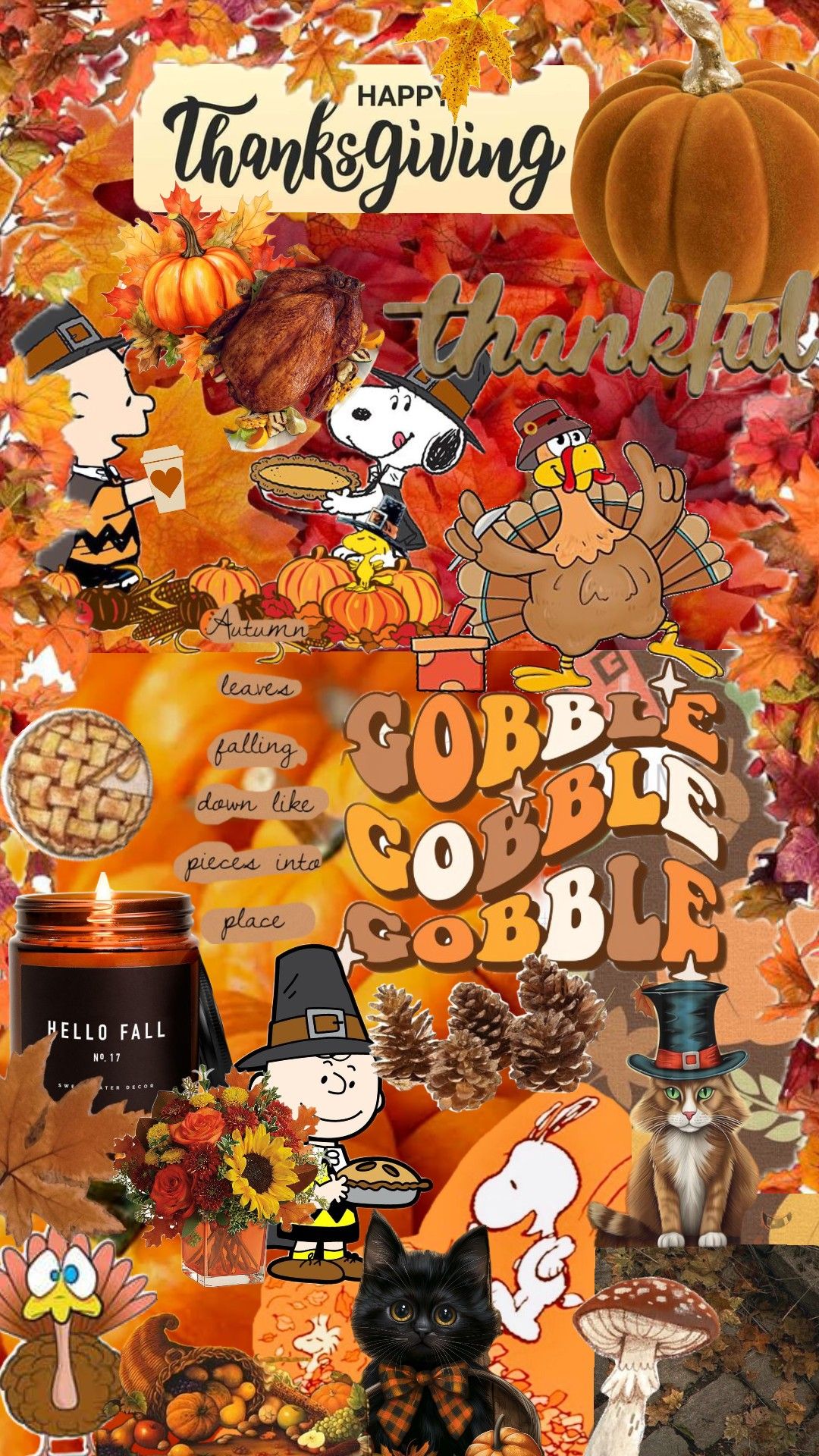 cute Thanksgiving wallpaper aesthetic