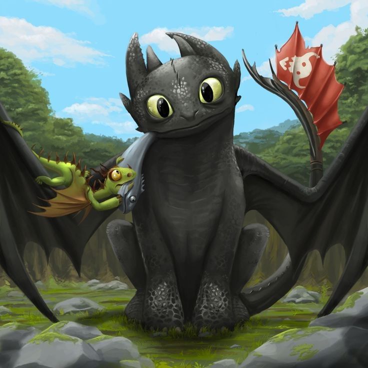 cute Toothless wallpapers 0009