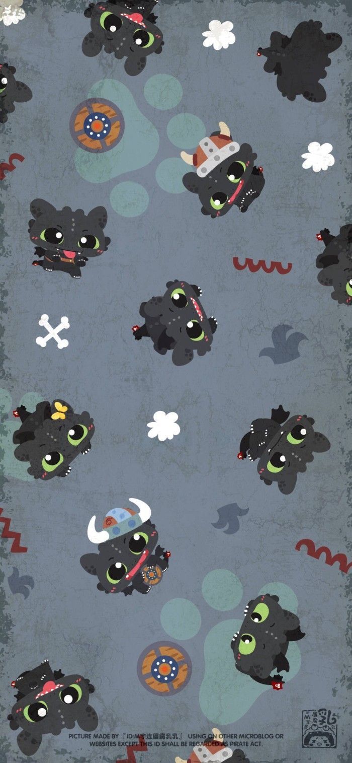 cute Toothless wallpapers 0029