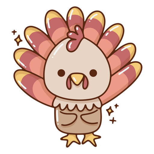 cute turkey illustrations for tablets