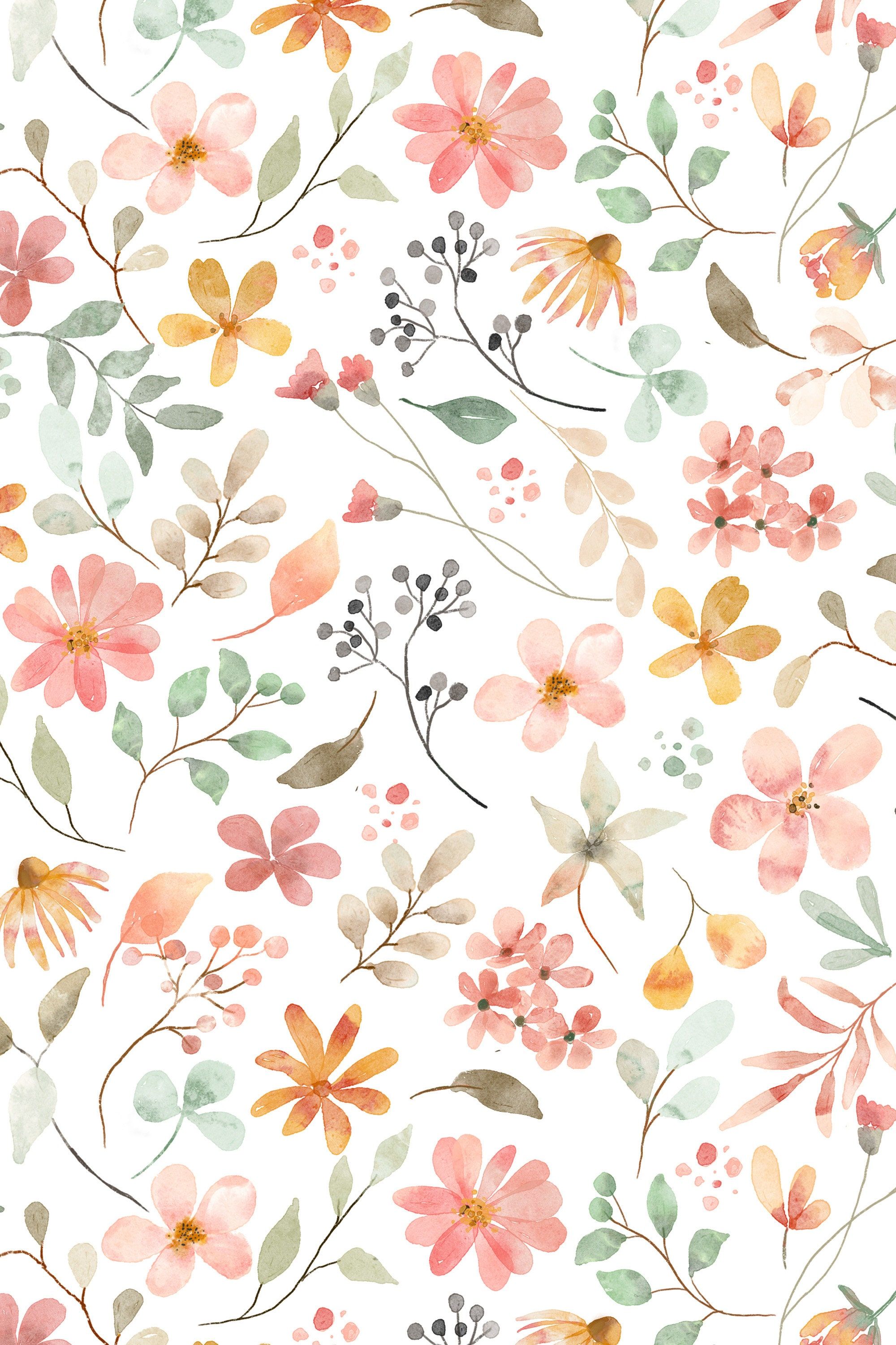 cute wallpapers aesthetic flowers