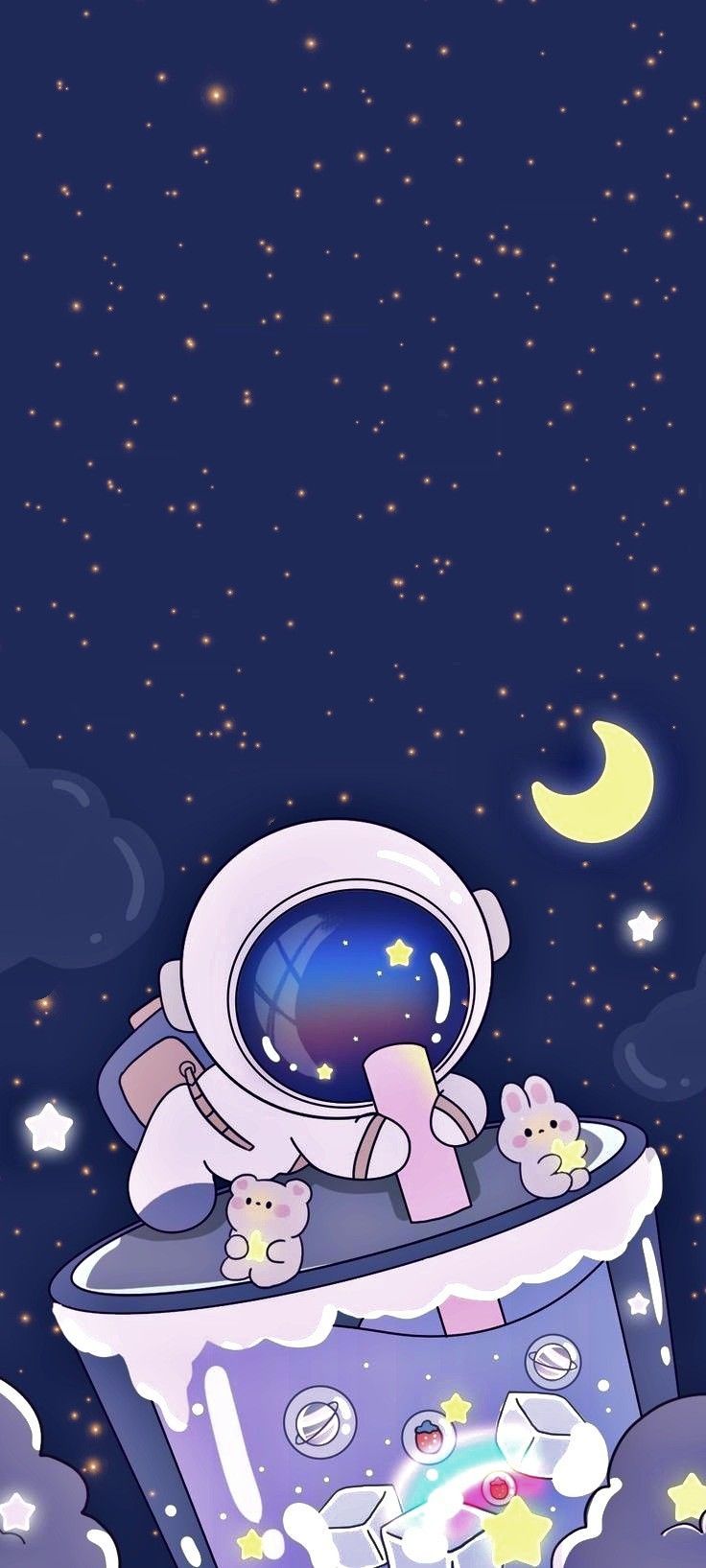 cute wallpapers astronaut 0023