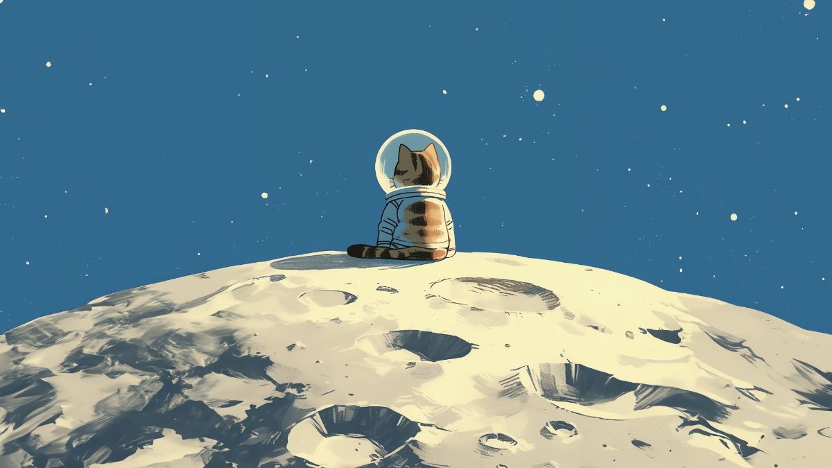 cute wallpapers astronaut 0038