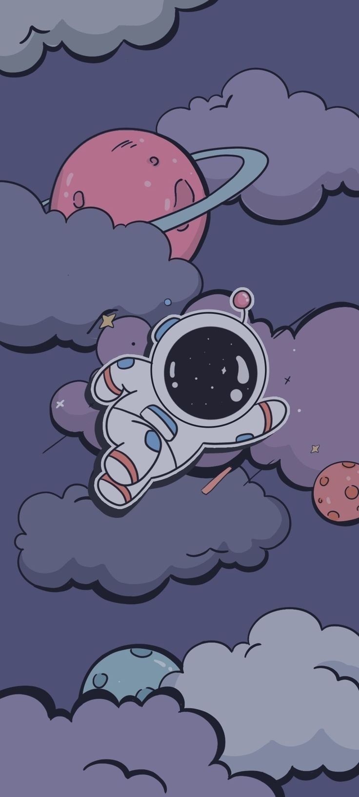 cute wallpapers astronaut 0044