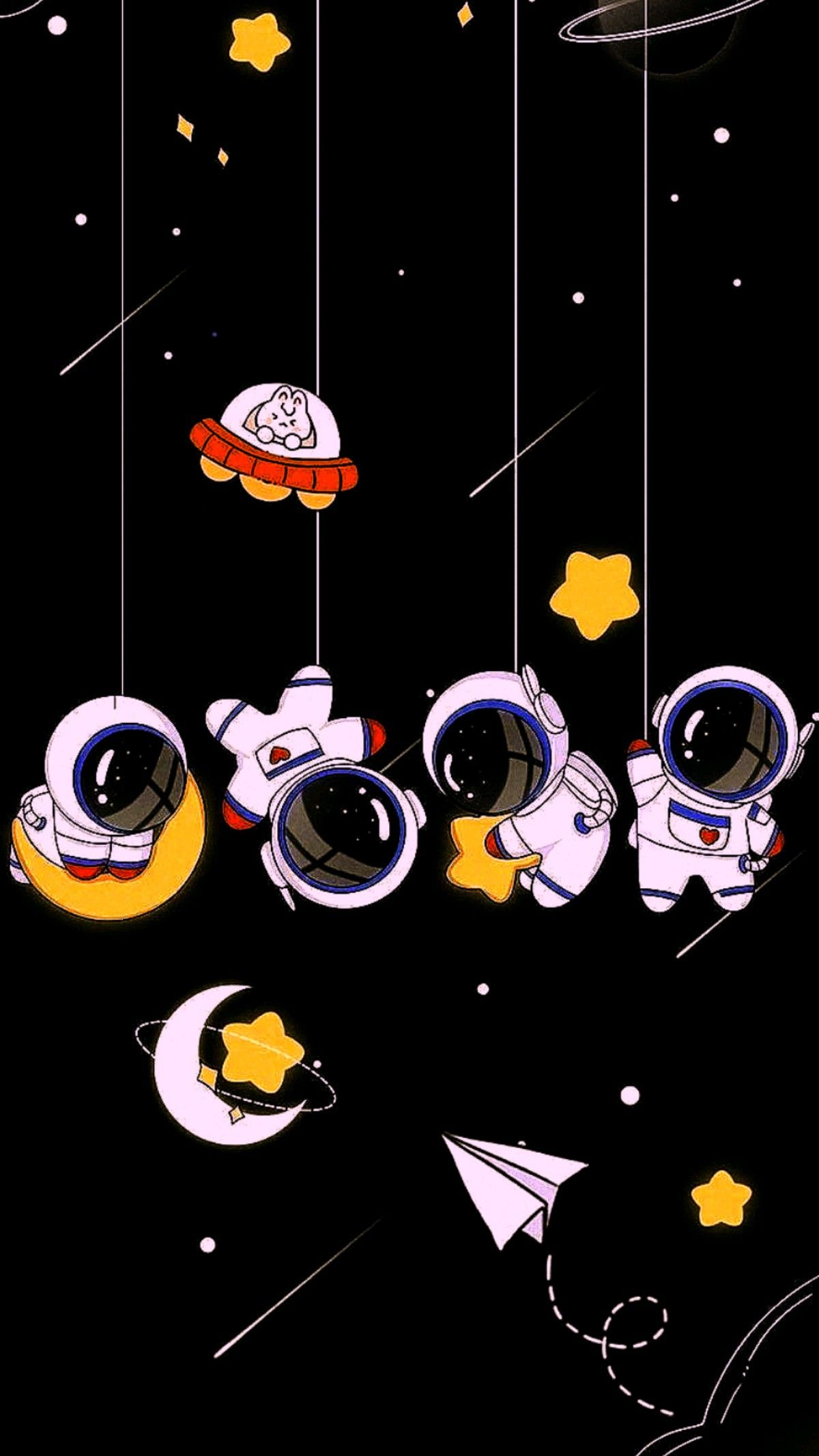 cute wallpapers astronaut 0046