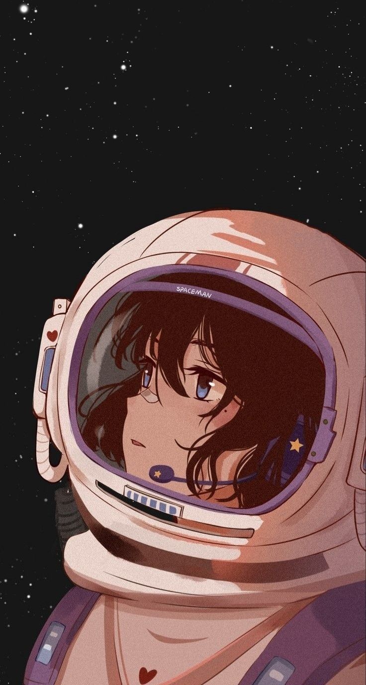 cute wallpapers astronaut 0048