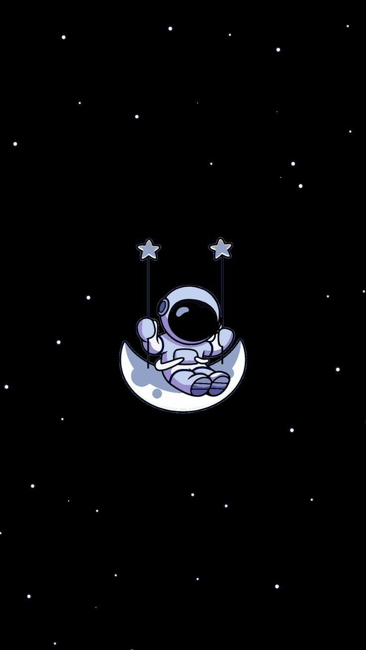 cute wallpapers astronaut 0051