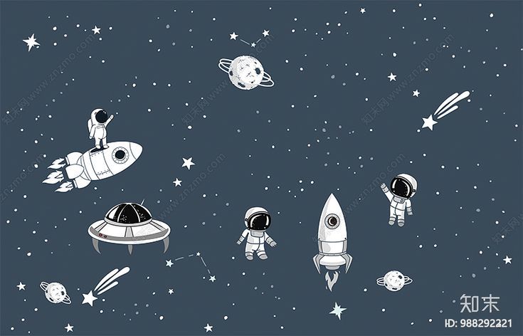 cute wallpapers astronaut 0058