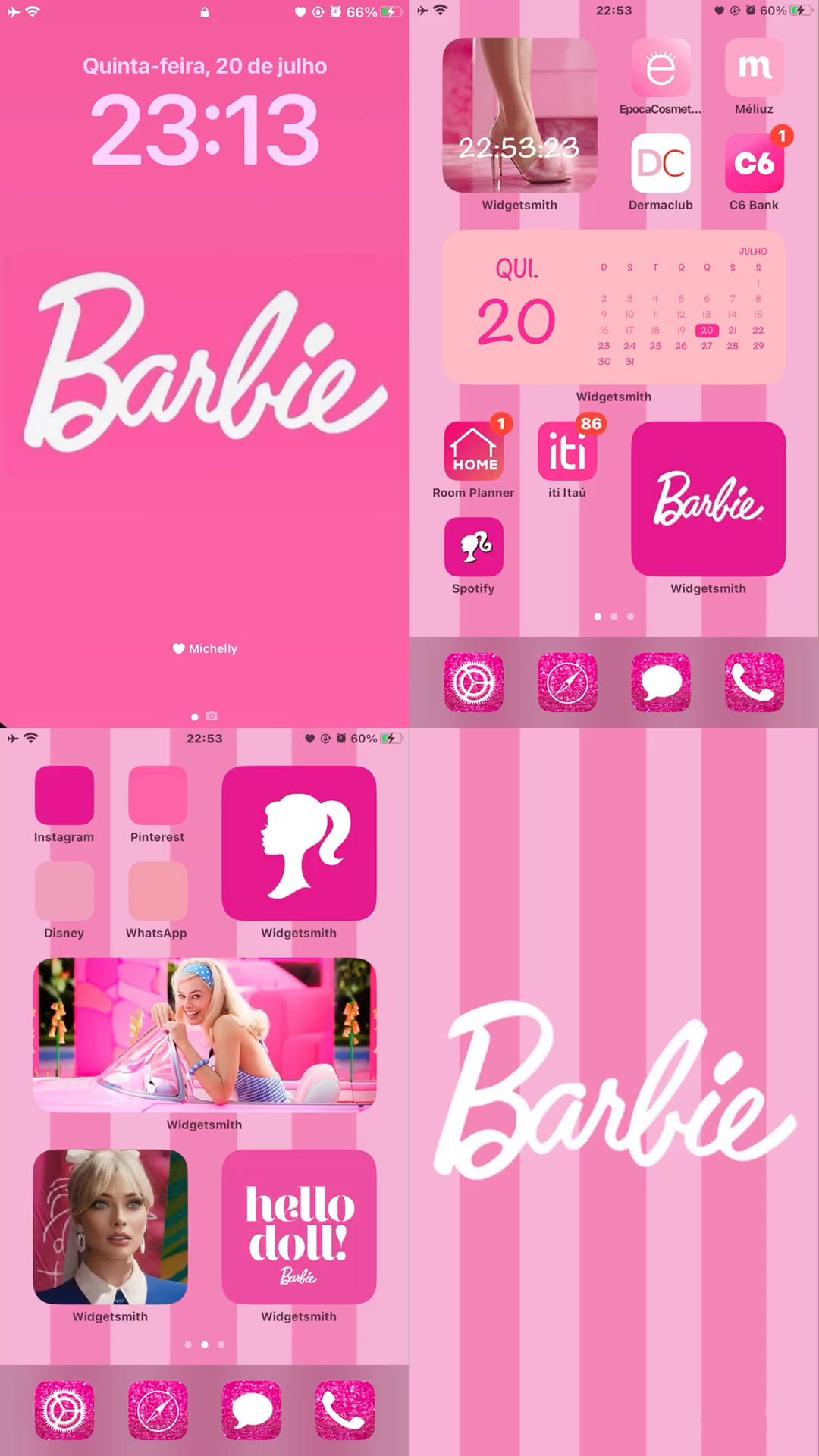 cute wallpapers Barbie 0071